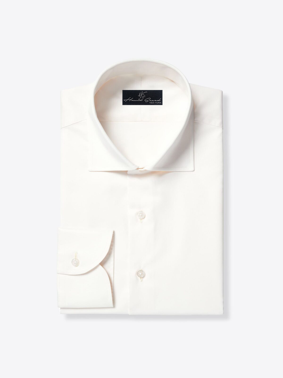 The Greenwich Twill Shirt (ivory)
