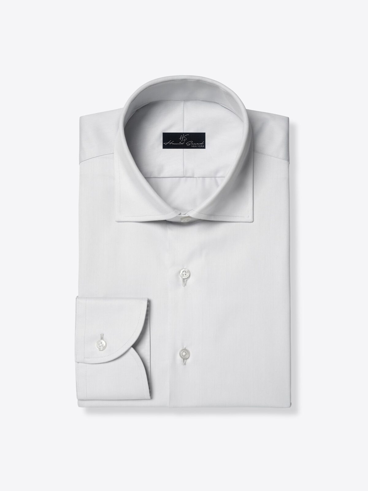 The Greenwich Twill Shirt (light grey)