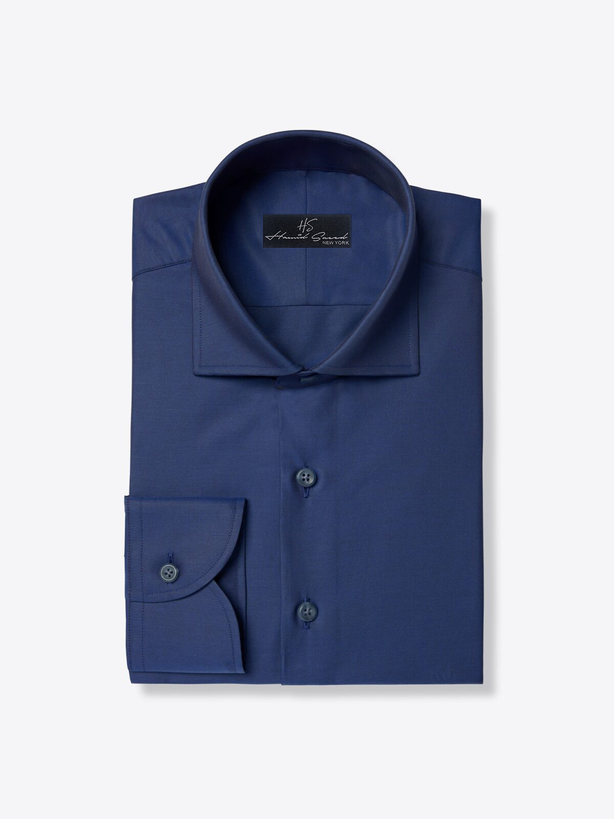 The Greenwich Twill Shirt (navy)